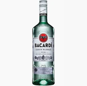 Ron Bacardi Blanco 980 ml
