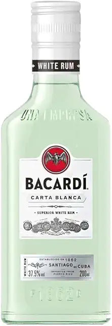 Ron Bacardí Blanco Nueva Presentación 200ml