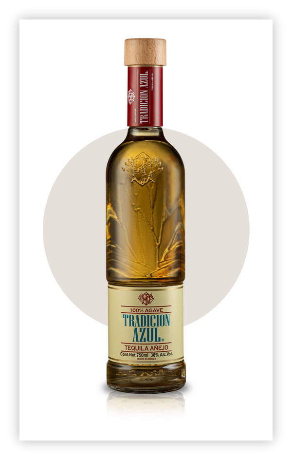 Tequila Tradición Azul Añejo 750ml
