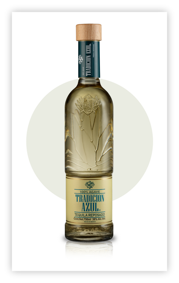 Tequila Tradición Azul Reposado 750ml