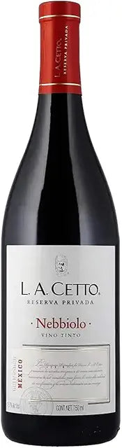 Vino Tinto L.A. Cetto Nebbiolo Reserva Privada 750 ml