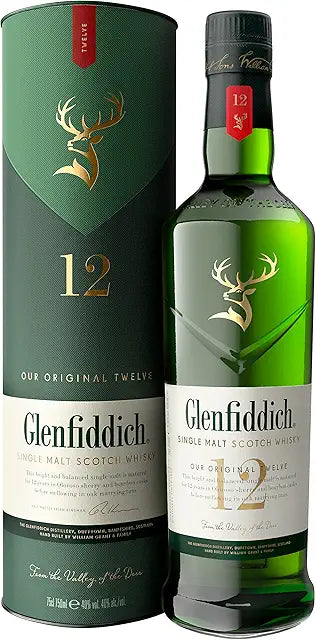 Whisky Glenfiddich 12 Años 750 ml